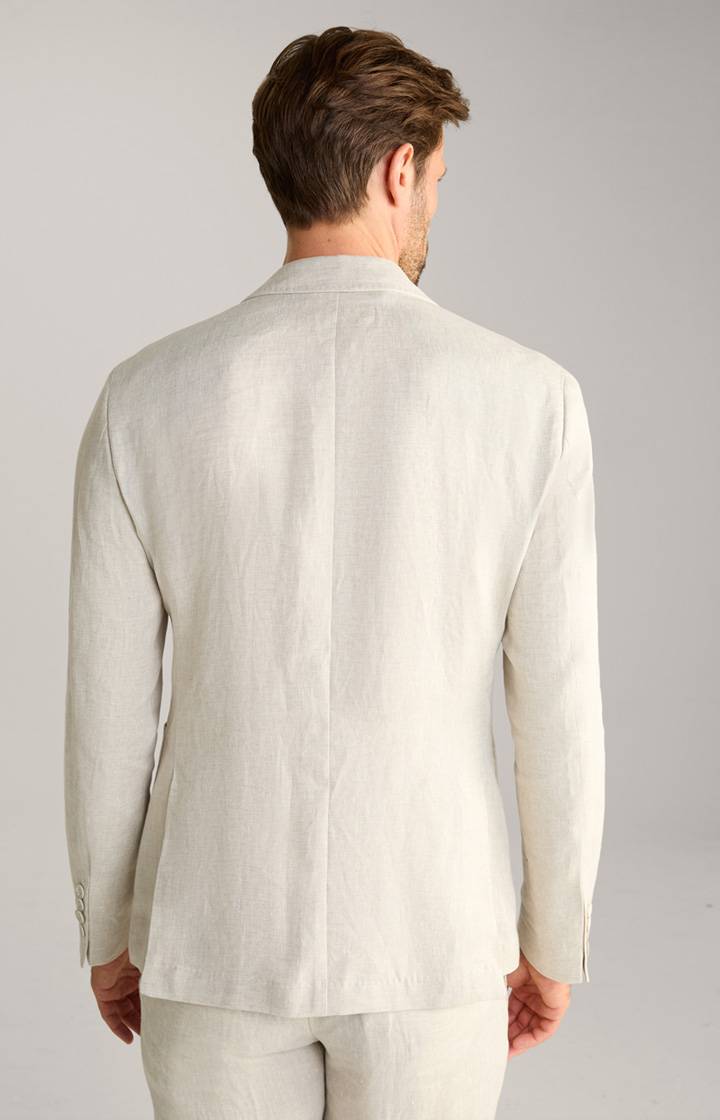 Joop Leinen-Sakko Hoverest in Beige meliert Valentinstagsangebot