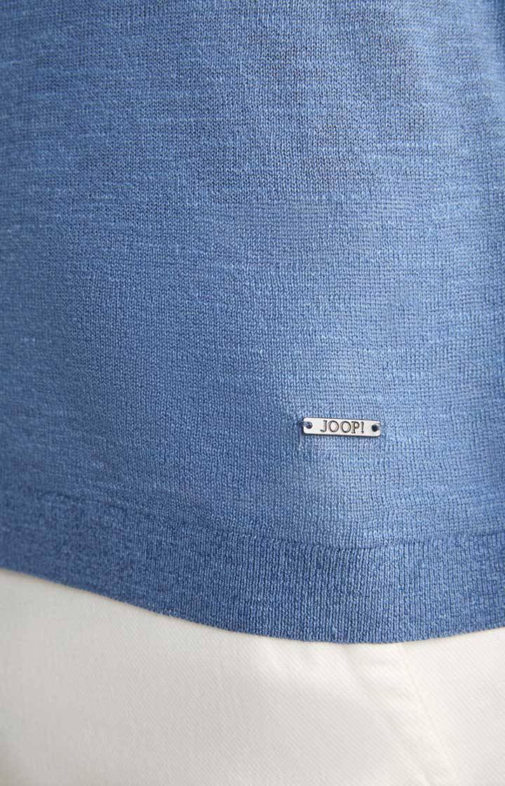 Joop Leinenmix-T-Shirt Maroso in Blau Online Outlet
