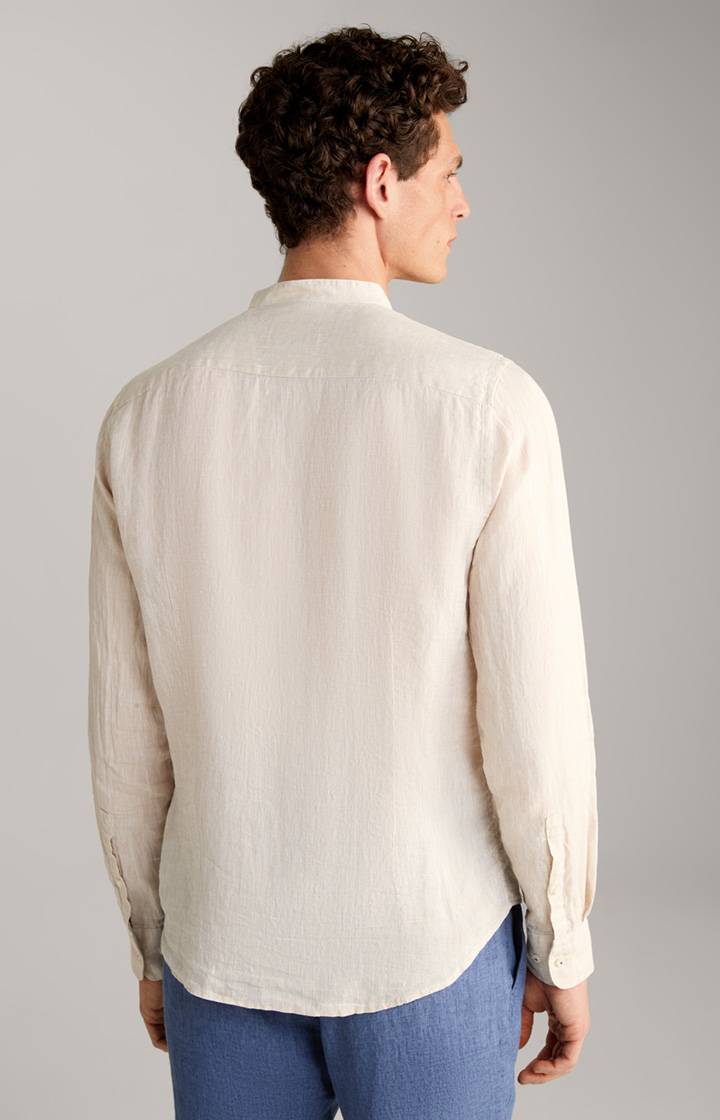 Joop Leinen-Hemd Pebo in Beige Exklusive Angebote
