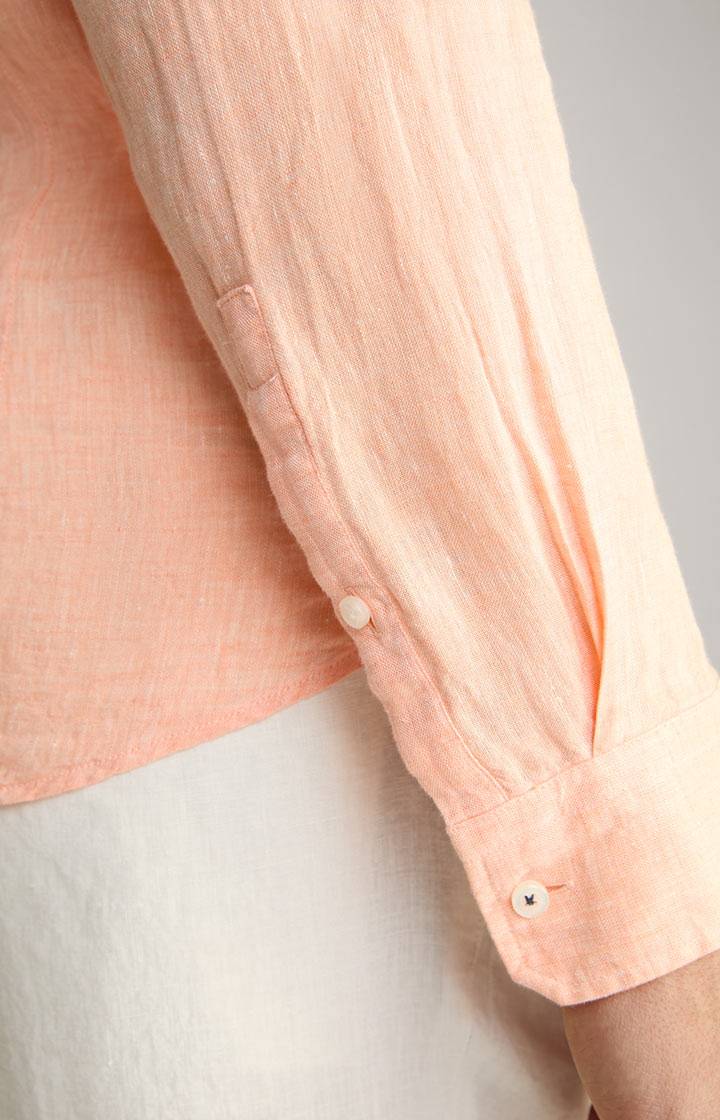 Joop Leinen-Hemd Pai in Apricot Tägliche Deals