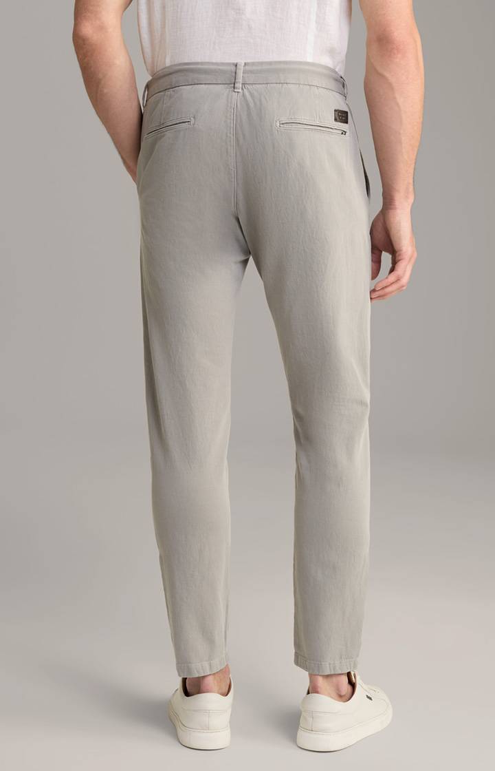 Joop Leinen-Mix Chino Maxton in Grau Kostenlose Rückgabe