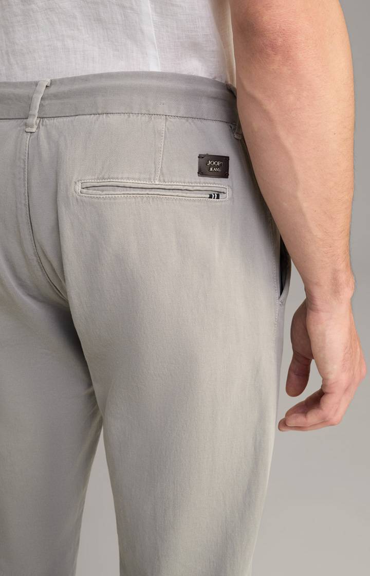 Joop Leinen-Mix Chino Maxton in Grau Kostenlose Rückgabe