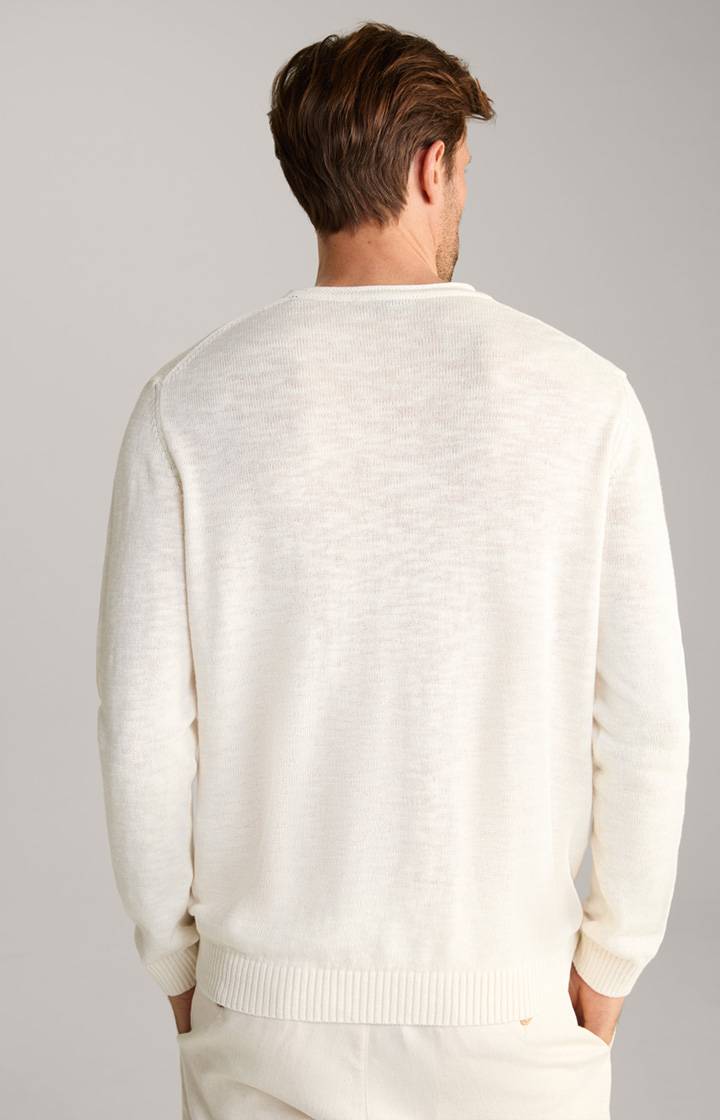 Joop Leinenmix-Pullover Mendor in Nature Begrenzte Freigabe