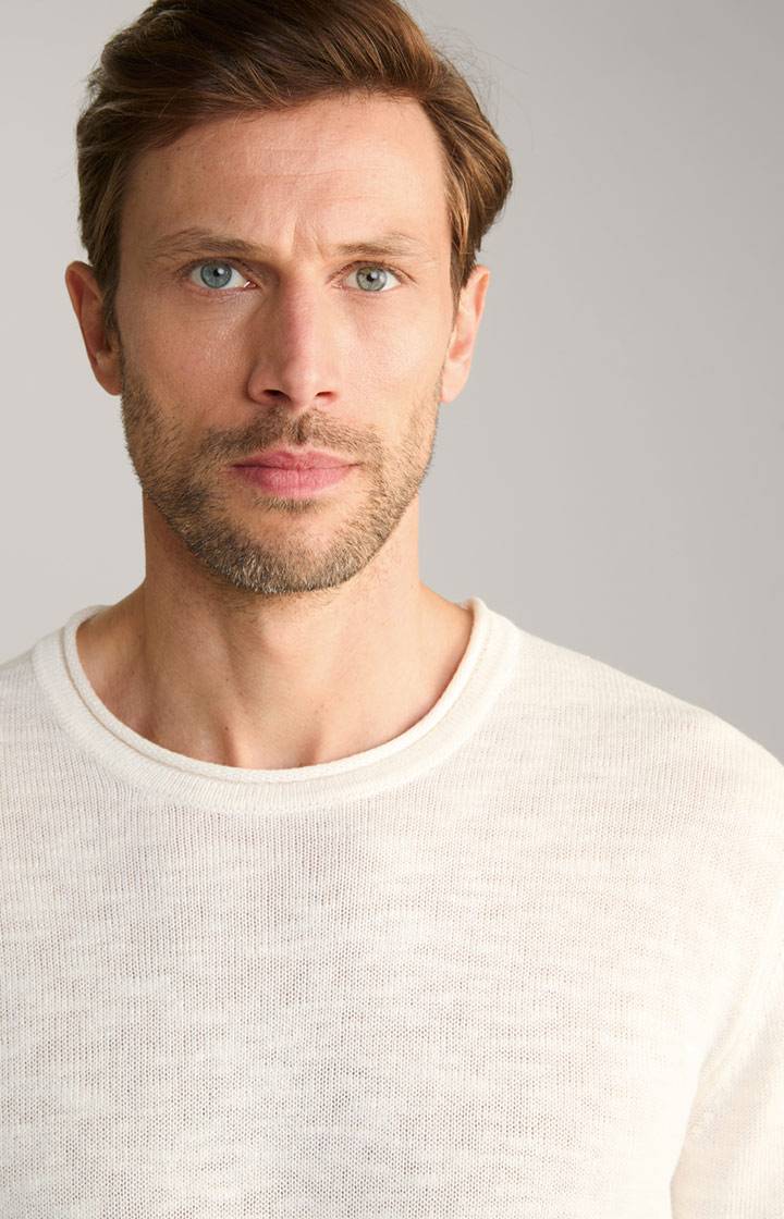 Joop Leinenmix-Pullover Mendor in Nature Begrenzte Freigabe