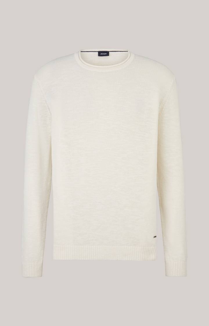 Joop Leinenmix-Pullover Mendor in Nature Begrenzte Freigabe