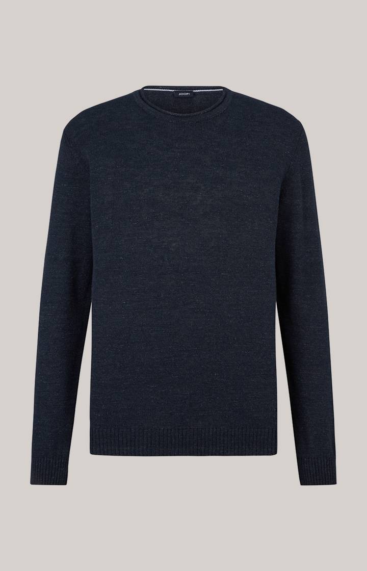 Joop Leinenmix-Pullover Mendor in Navy Bis zu 65% Rabatt