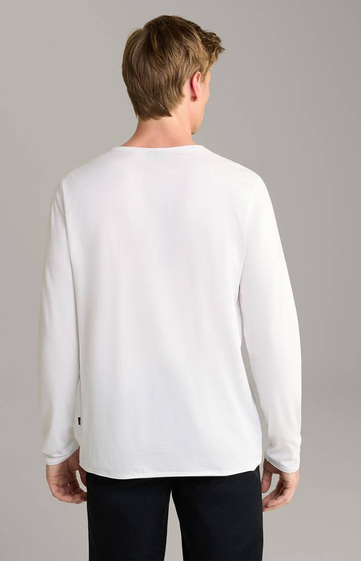 Joop Longsleeve Celio in Weiß Auslauf