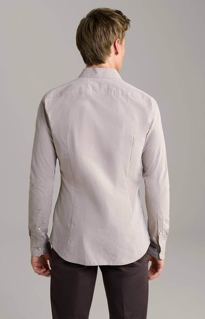 Joop Hemd Pit in Beige meliert Verkauf