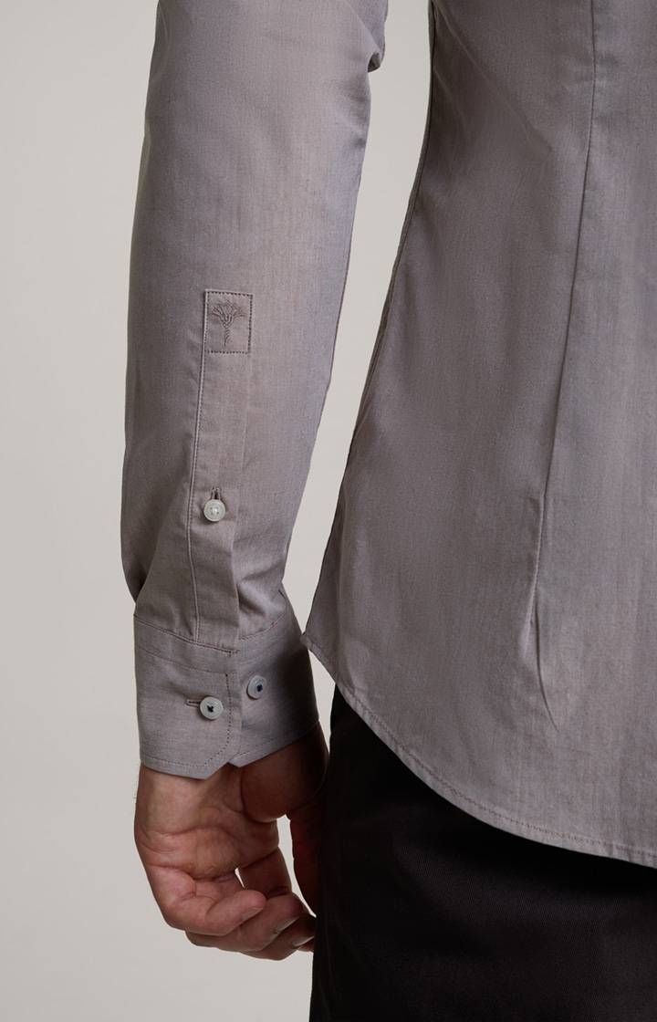 Joop Hemd Pit in Beige meliert Verkauf