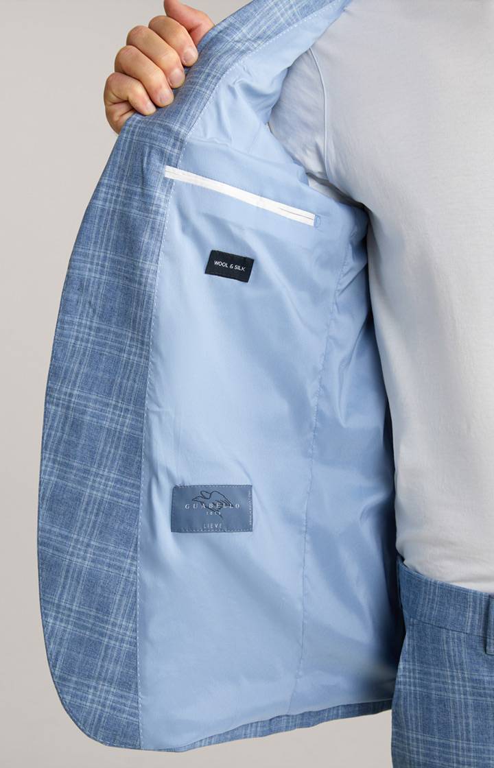 Joop Anzug Herby-Blayr in Blau kariert Versandkostenfrei