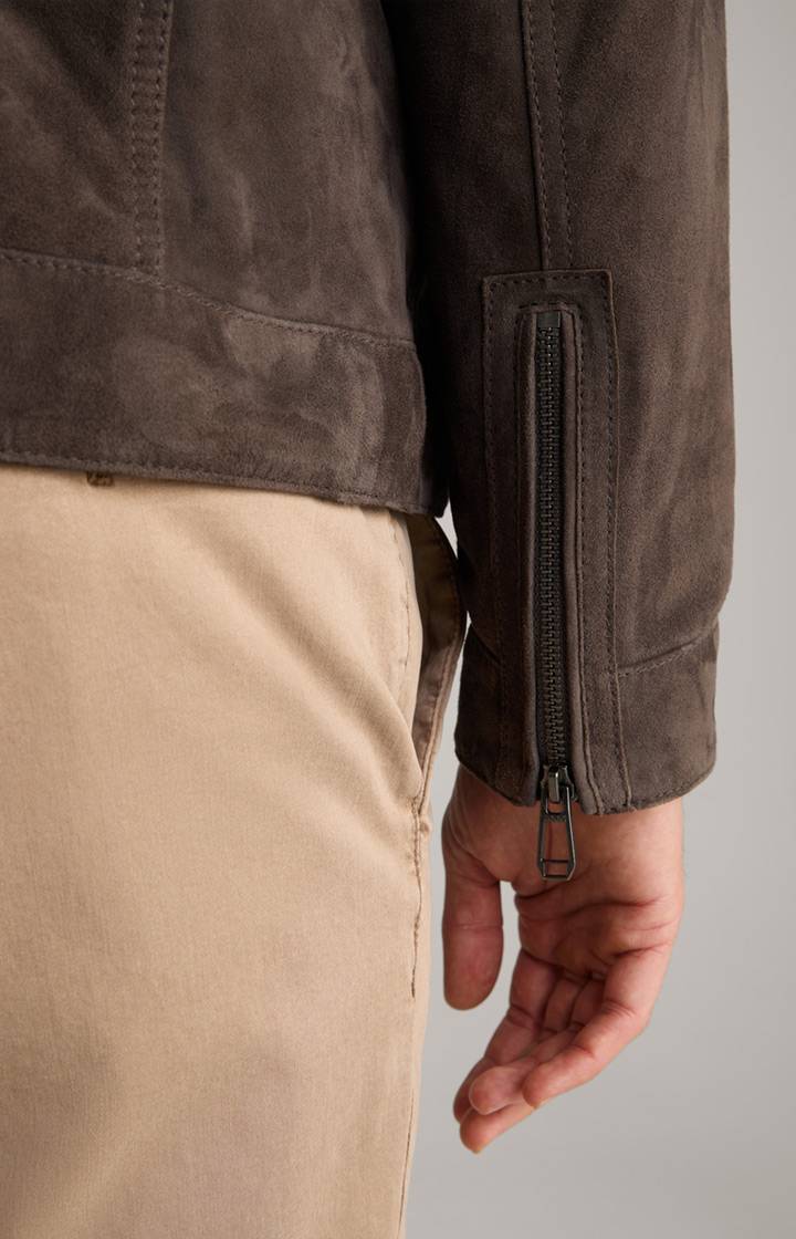 Joop Lederjacke Avik in Braun Zeitlich begrenztes Angebot