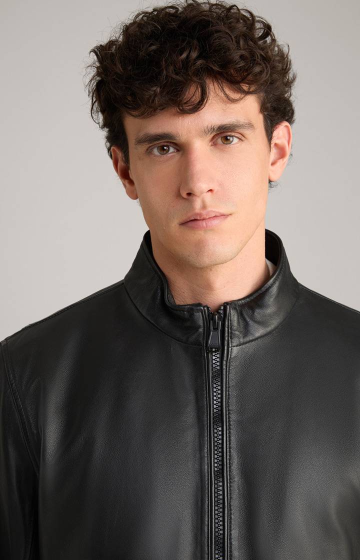 Joop Lederjacke Lif in Schwarz Kauf eins, bekomm eins gratis