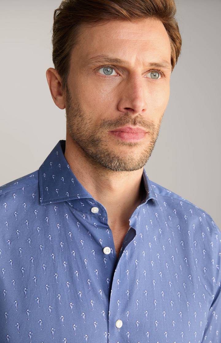 Joop Hemd Pai in Blau gemustert Neueste Stile
