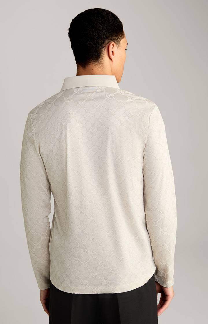 Joop Langarm-Poloshirt Pasquale in Hellbeige Hotsell