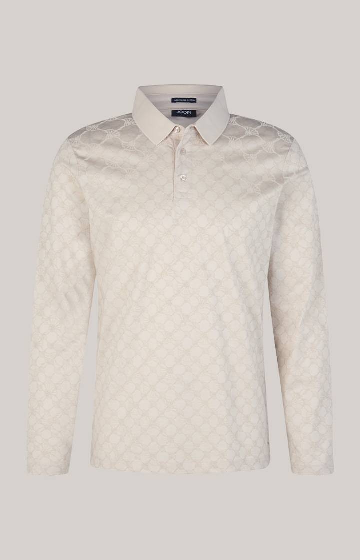 Joop Langarm-Poloshirt Pasquale in Hellbeige Hotsell