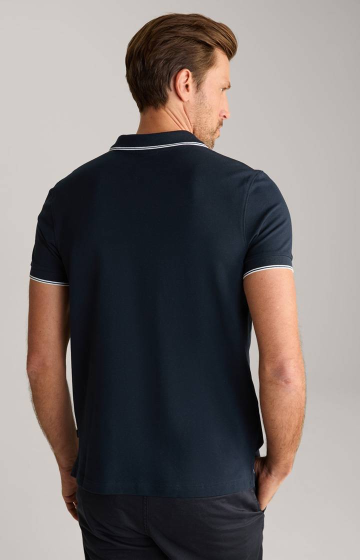 Joop Poloshirt Agnello in Navy Fabrikverkauf