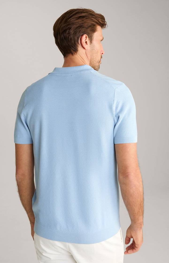 Joop Baumwoll-Poloshirt Vancro in Hellblau Sonderangebot