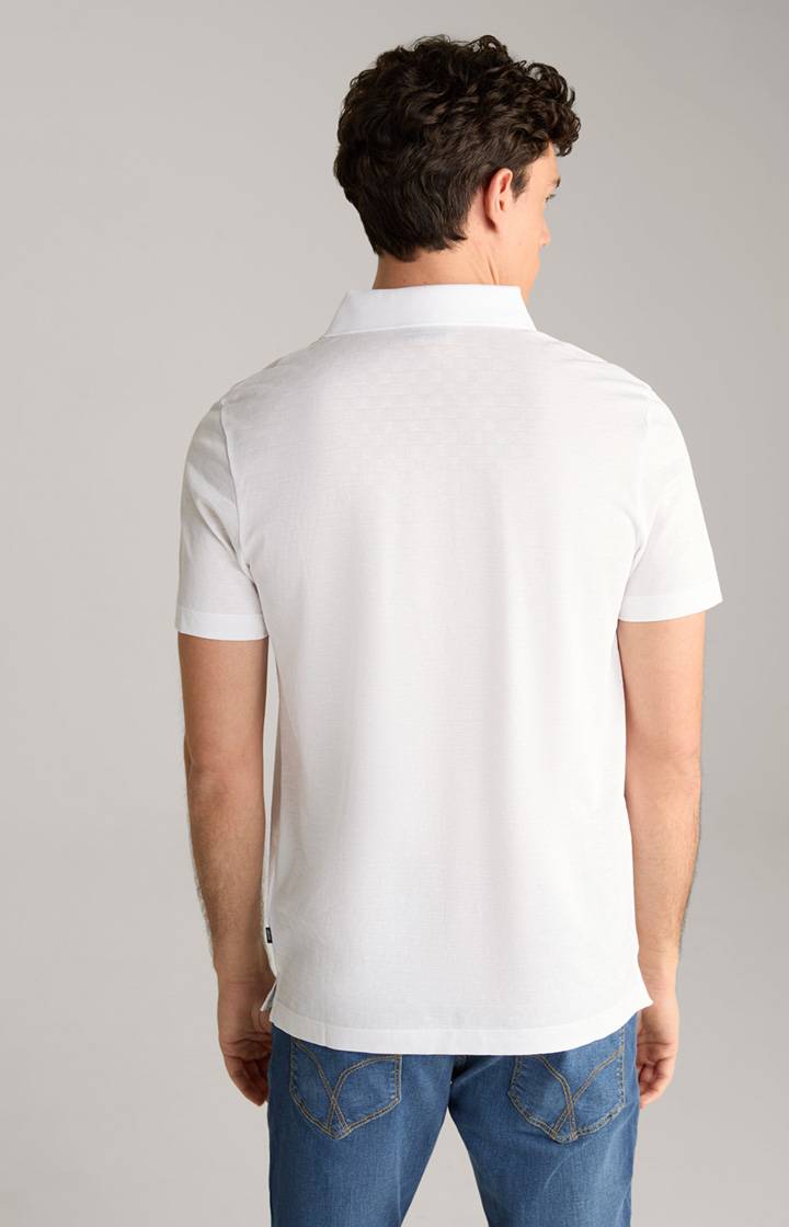 Joop Poloshirt Pacey in Weiß strukturiert Rabatt