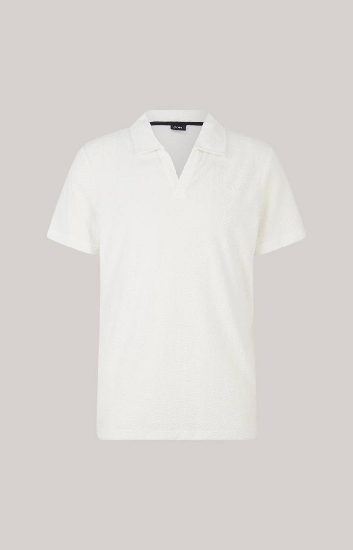 Joop Frottee-Polohemd Piero in Creme strukturiert Günstig kaufen