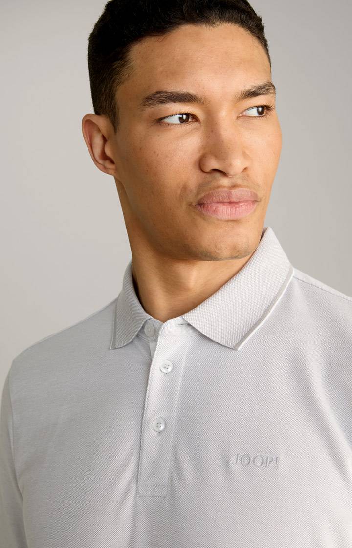 Joop Poloshirt Percy in Hellgrau Preisnachlass