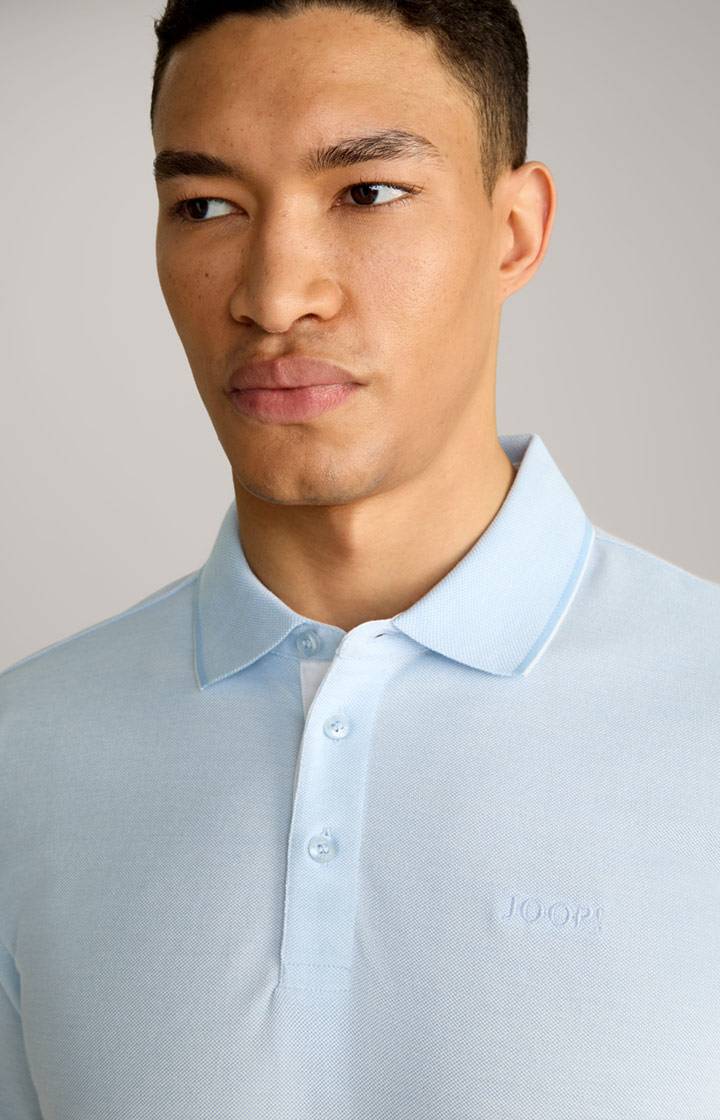 Joop Poloshirt Percy in Hellblau Weihnachtsangebot