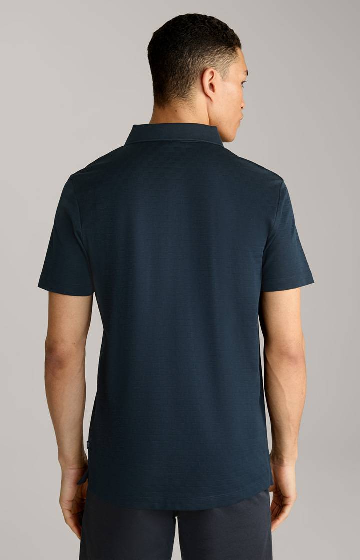 Joop Poloshirt Pacey in Navy strukturiert Vatertagsangebot