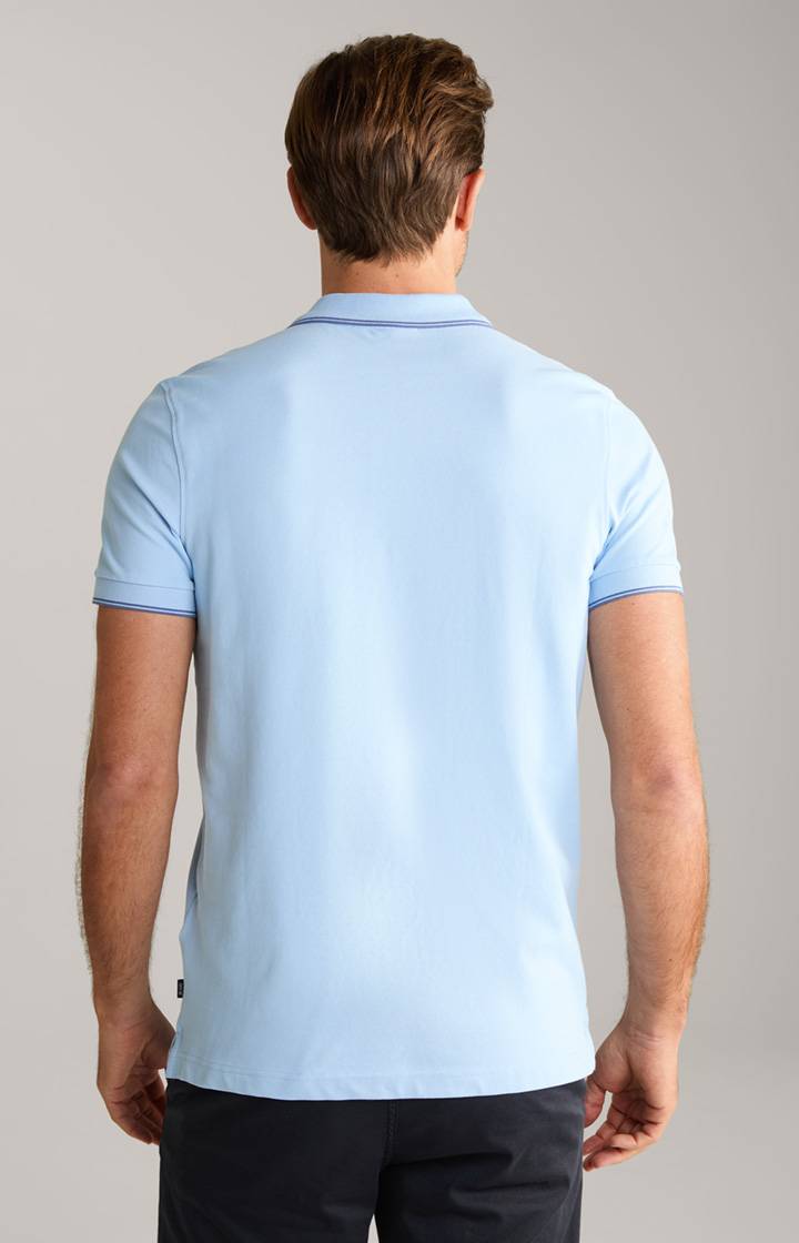 Joop Poloshirt Agnello in Hellblau Jubiläumsangebot