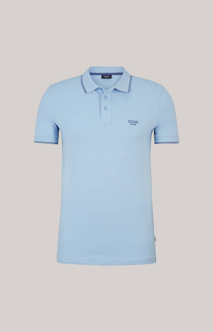 Joop Poloshirt Agnello in Hellblau Jubiläumsangebot