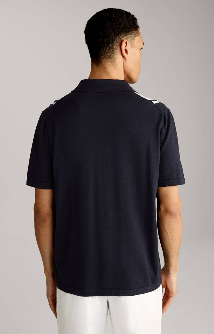 Joop Strick-Hemd Klaas in Navy Lagerräumung