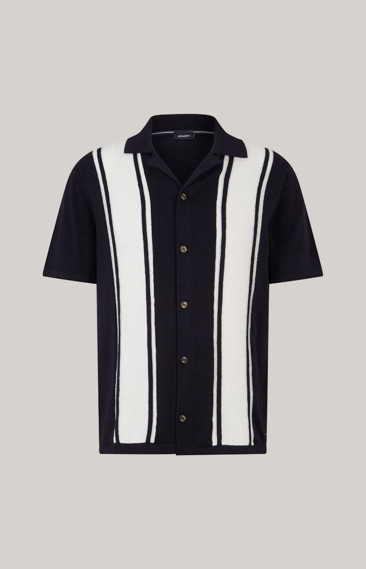 Joop Strick-Hemd Klaas in Navy Lagerräumung