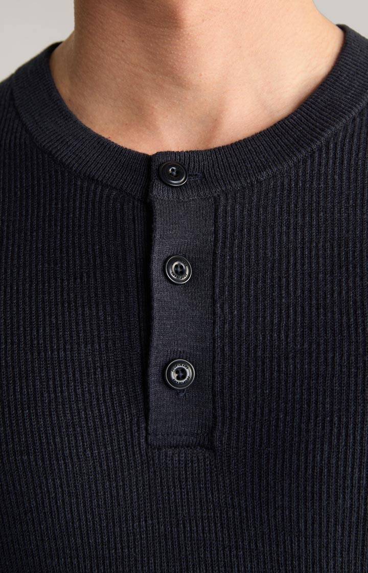 Joop Strickpullover Henley in Navy Blitzangebot