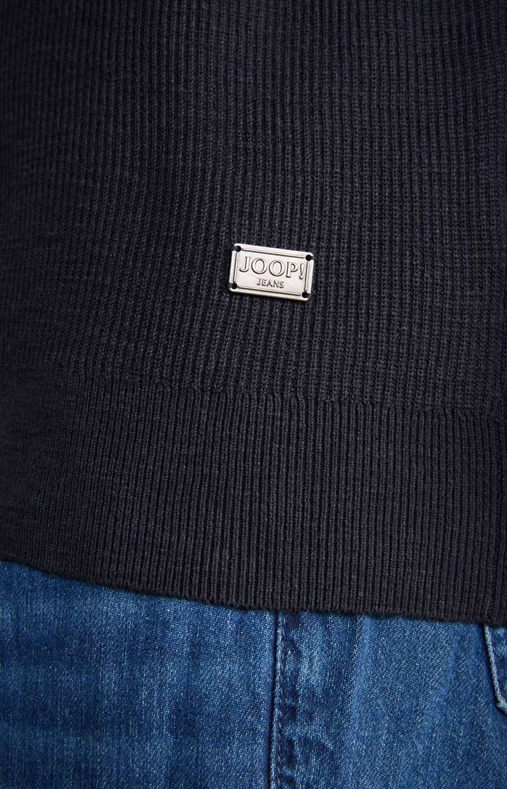 Joop Strickpullover Henley in Navy Blitzangebot
