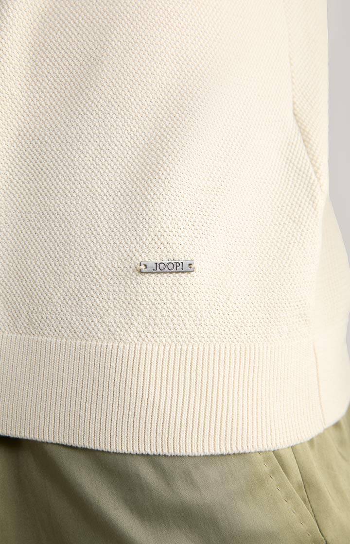 Joop Strick-Shirt Valdrio in Natural Neuheiten