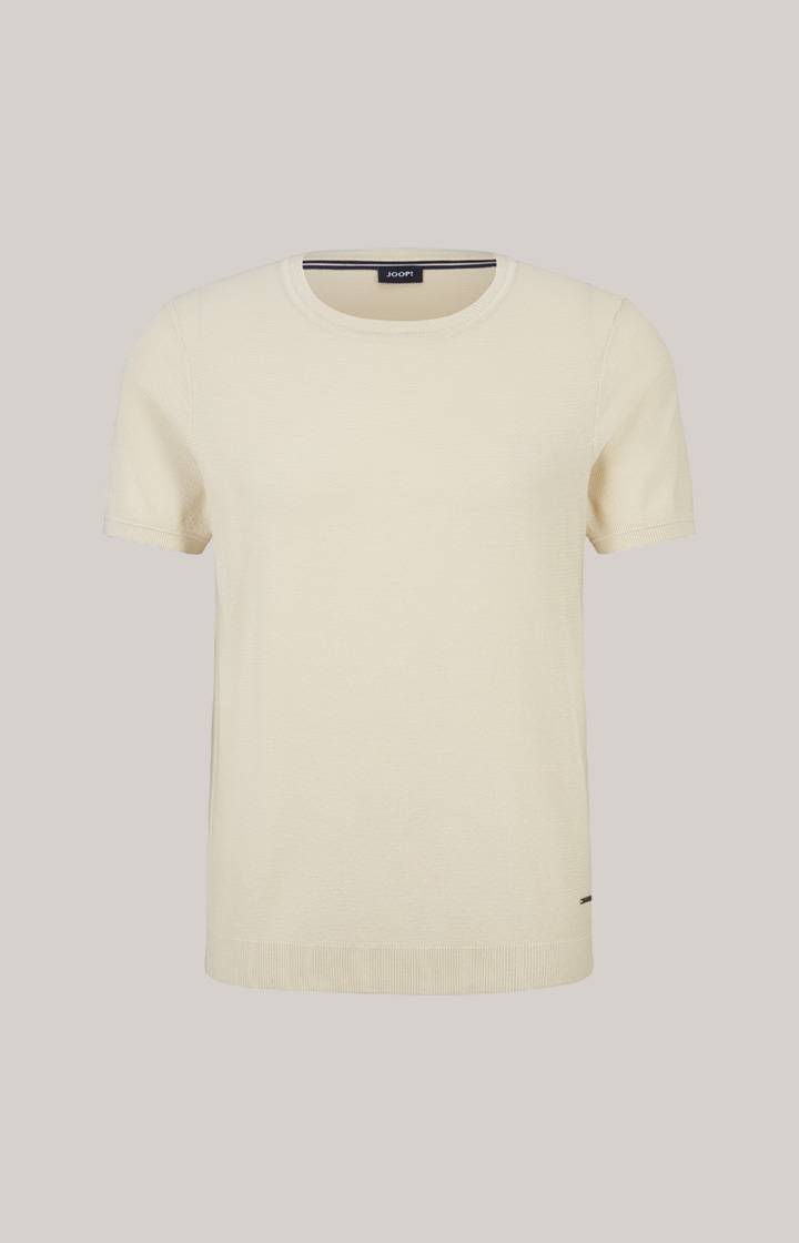 Joop Strick-Shirt Valdrio in Natural Neuheiten