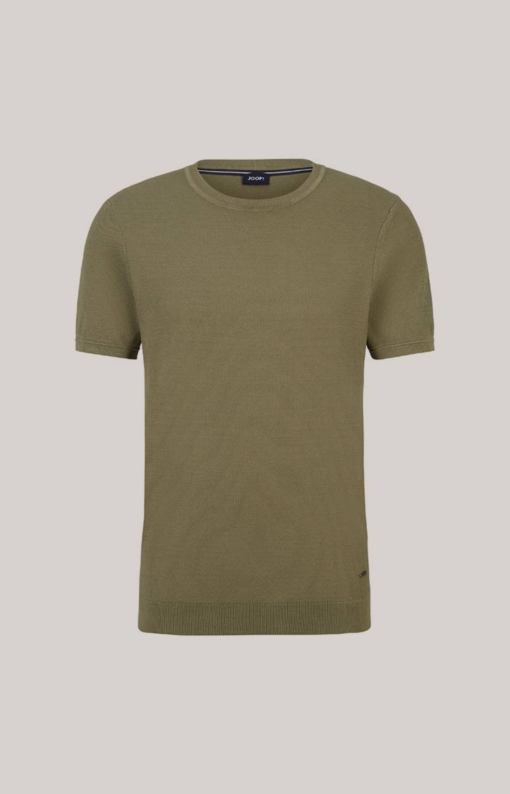 Joop Strick-Shirt Valdrio in Oliv Saisonale Angebote