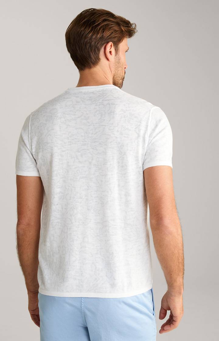 Joop T-Shirt Pieron in Weiß gemustert Tägliche Deals