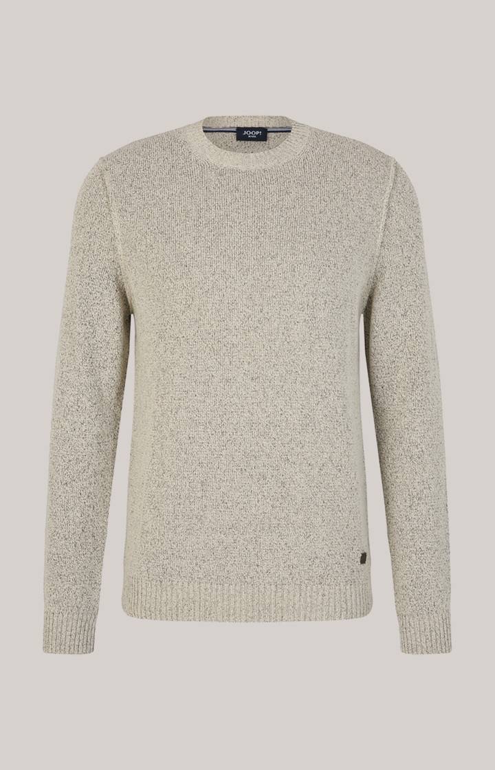 Joop Pullover Bohdan in Beige meliert Sonderangebote