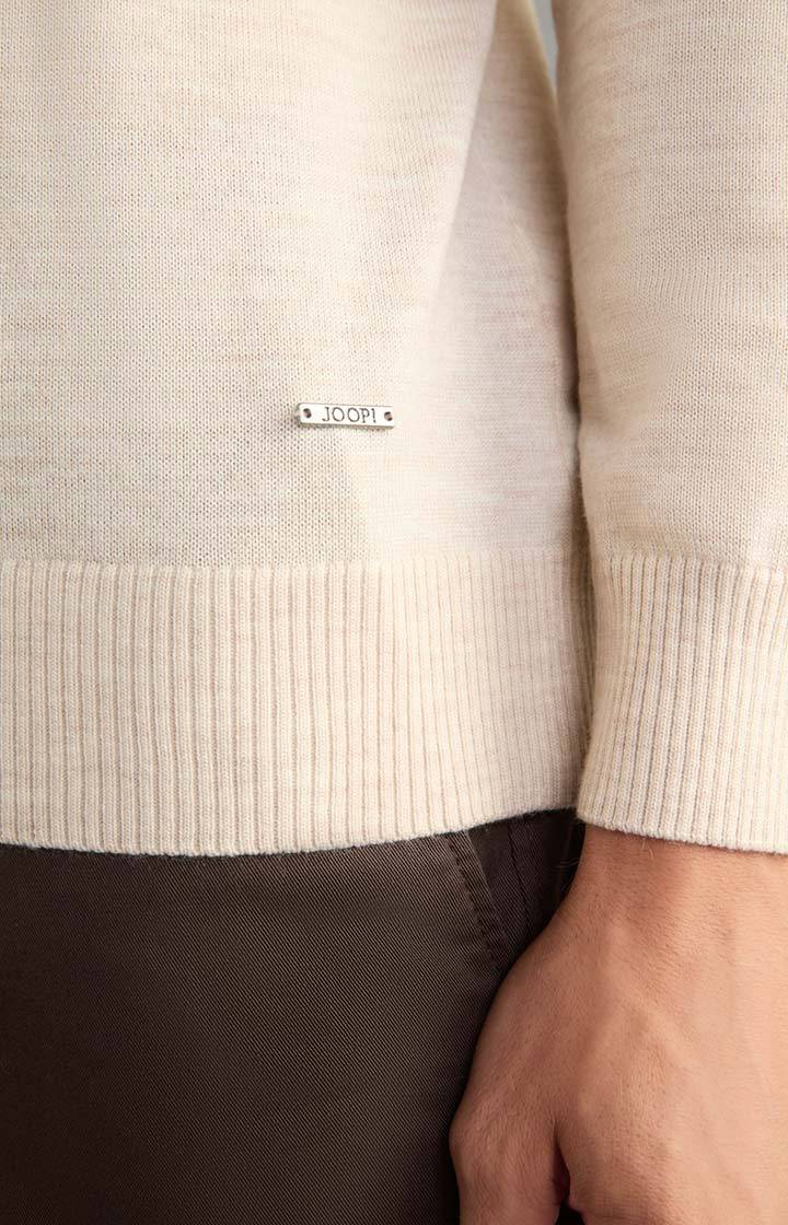 Joop Merinowoll-Pullover Denny in Hellbeige Riesige Ersparnisse