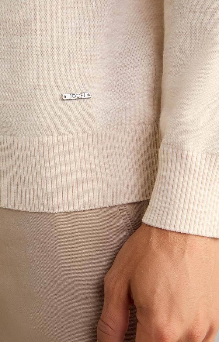 Joop Merinowoll-Pullover Donte in Hellbeige Kostenlose Rückgabe
