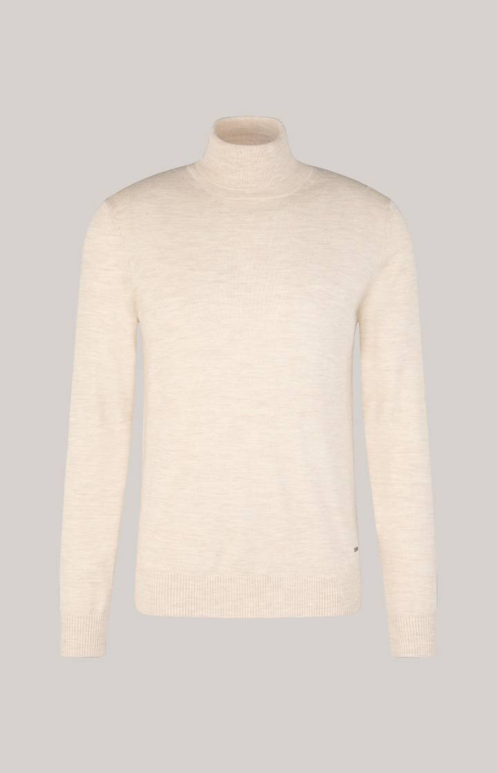 Joop Merinowoll-Pullover Donte in Hellbeige Kostenlose Rückgabe