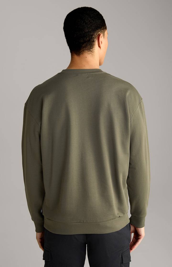 Joop Cornflower-Sweatshirt Cruz in Oliv Bis zu 50% Rabatt