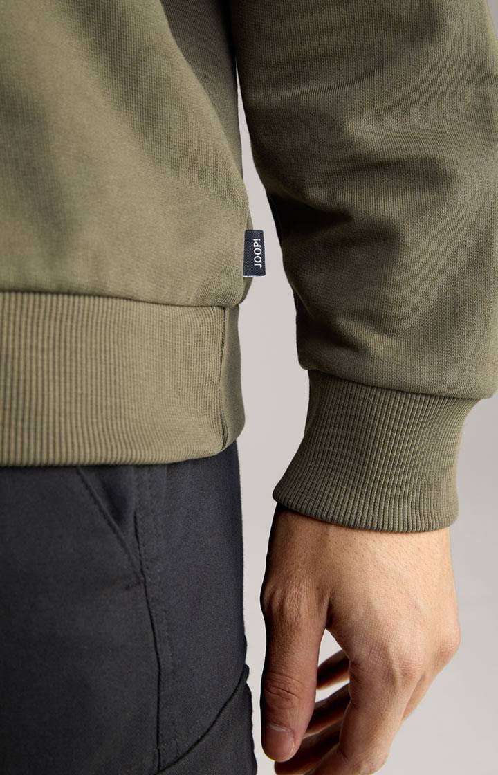 Joop Cornflower-Sweatshirt Cruz in Oliv Bis zu 50% Rabatt