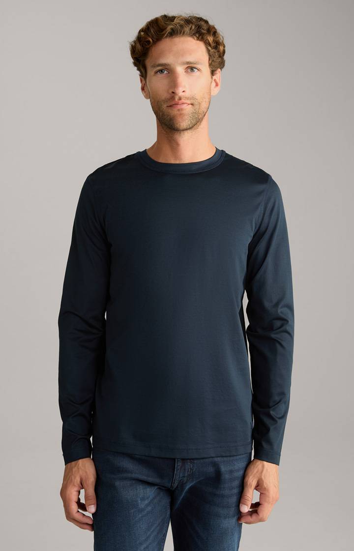 Joop Longsleeve Baseo in Dunkelblau Nur noch ein Tag übrig