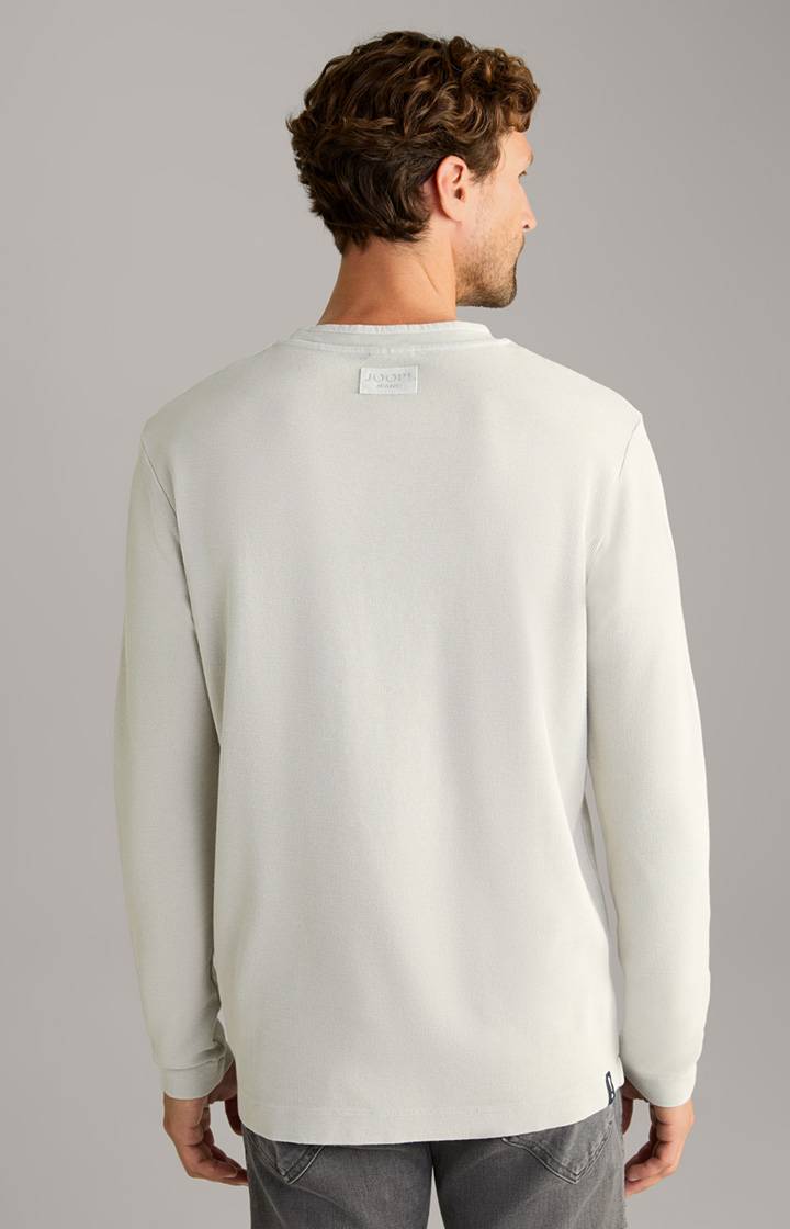 Joop Longsleeve Darian in Hellgrau Super Rabatt
