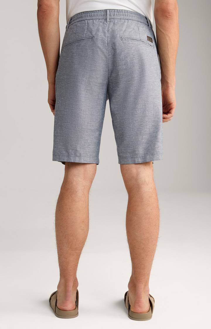 Joop Leinenmix-Shorts Ruby in Navy meliert Speichern exportieren
