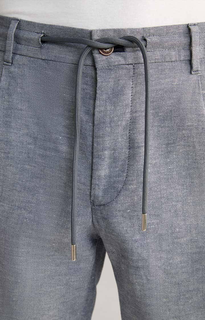 Joop Leinenmix-Shorts Ruby in Navy meliert Speichern exportieren