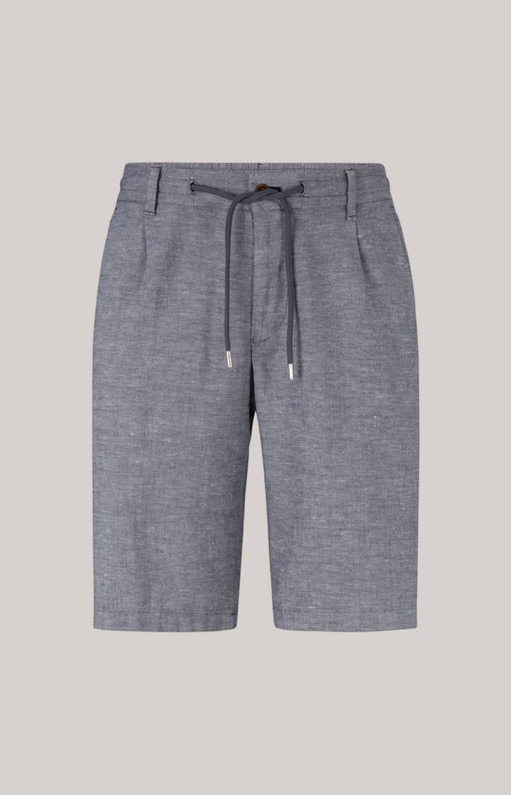 Joop Leinenmix-Shorts Ruby in Navy meliert Speichern exportieren