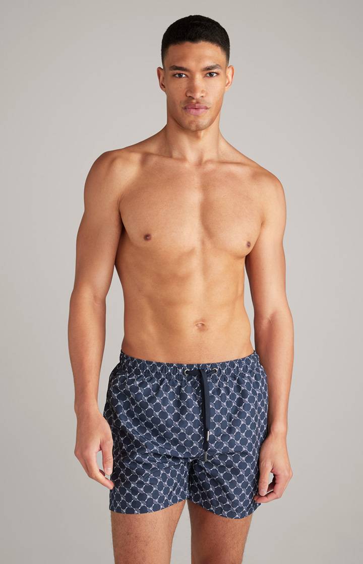 Joop Cornflower Badeshorts Mykonos in Navy gemustert 50% Rabatt für begrenzte Zeit