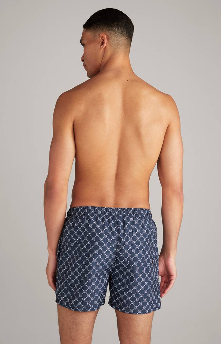 Joop Cornflower Badeshorts Mykonos in Navy gemustert 50% Rabatt für begrenzte Zeit