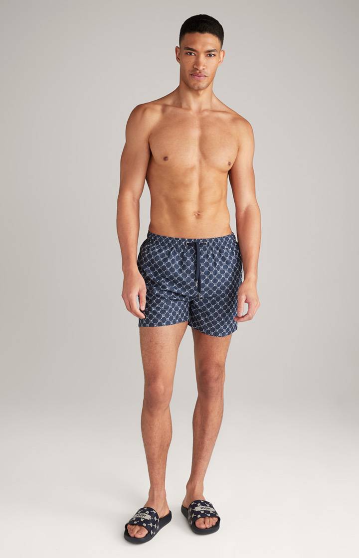Joop Cornflower Badeshorts Mykonos in Navy gemustert 50% Rabatt für begrenzte Zeit